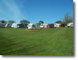 Camping and Caravan Park in Mundesley, Norfolk, UK.